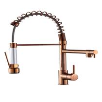 Torneira Gourmet 50cm com Misturador Monocomando Rose de Bancada Belcca TGM50C-BZ