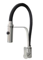 Torneira gourmet 50cm Monocomando Mangueira Preta Flexível Torneira gourmet 50cm Monocomando Mangueira Preta Flexível