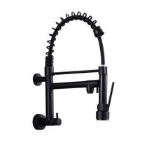 Torneira Gourmet 50cm Preta De Parede Belcca Tg50p-pl Torneira Gourmet 50cm Preta De Parede Belcca Tg50p-pl