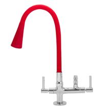 Torneira Gourmet Bancada Mesa Pia Saida Filtro Purificador Metal