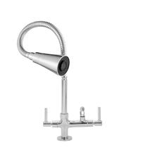 Torneira Gourmet Bancada Mesa Saida Filtro Purificador Metal 1/4 De Volta