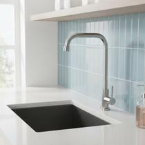 Torneira Gourmet Bancada Pia Alta Lavabo Cozinha Banheiro Metal Fosca Ambiente Industrial Moderno