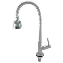 Torneira Gourmet Bica Móvel Cromada Para Bancada Mesa Pia de Cozinha Com Tubo Flexível Chuveirinho Torneira Gourmet Bica Móvel Cromada Para Bancada Mesa Pia de Cozinha Com Tubo Flexível Chuveirinho