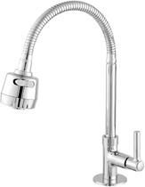 Torneira Gourmet CJL Home Luxo para Cozinha em Inox e ABS 1 4 de Volta Design Moderno Premium