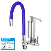 Torneira Gourmet Com Filtro Bancada Flexível Luxo Mecanismo De Bucha - Um Novo Conceito.