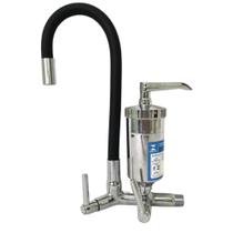Torneira Gourmet Com Filtro De Cozinha Flexivel Preta 1/4V - Boni Torneira Gourmet Com Filtro De Cozinha Flexivel Preta 1/4V - Boni