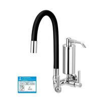 Torneira Gourmet com Filtro Slim e Tubo Flexível BLACK 1/4 de Volta CasaGrande Mundial