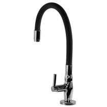 Torneira Gourmet com Tubo Preto Mesa 1/4 de Volta