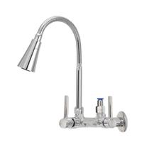 Torneira Gourmet Cone Cromado com Saida para Filtro ou Purificador Parede Abs 6,4 mm