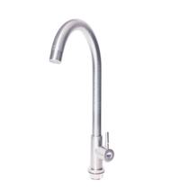 Torneira gourmet cozinha aço inox escovado alta 37cm luxo