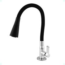 Torneira Gourmet Cozinha Bancada Pia Metal Flexível Jato Duas Funções 1/4 De Volta Ictus Metais Torneira Gourmet Cozinha Bancada Pia Metal Flexível Jato Duas Funções 1/4 De Volta Ictus Metais