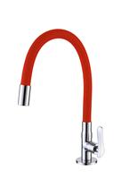 Torneira Gourmet Cozinha Flexivel Mesa Vermelha ME06 Doan