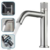 Torneira Gourmet Cozinha Lavabo Banheiro Bico Giratório Metal Bancada Pia Ambiente Sofisticado
