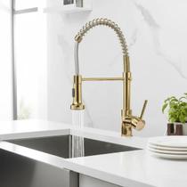 Torneira Gourmet Cozinhas Alta Moderna Misturador Monocomando