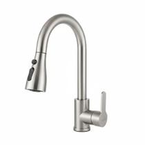 Torneira Gourmet de Pia Para Cozinha Bancada com Bico Alto Extensível 50cm Luxo Com Misturador Monocomando Água Quente e Fria Torneira Gourmet de Pia Para Cozinha Bancada com Bico Alto Extensível 50cm Luxo Com Misturador Monocomando Água Quente e Fria