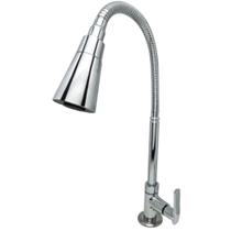 Torneira Gourmet Flexível De Bancada Cozinha Metal Cone 4008