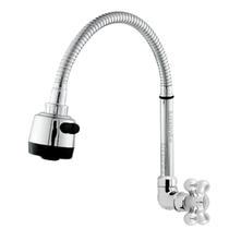 Torneira Gourmet Flexivel de Pia C/2 Jatos Cozinha Cromada Torneira Gourmet Flexivel de Pia C/2 Jatos Cozinha Cromada