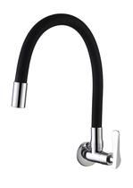 Torneira Gourmet Flexivel Parede Colorida Preta ME03 Doan