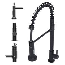 Torneira Gourmet Flexível Preto Fosco Bancada Cozinha