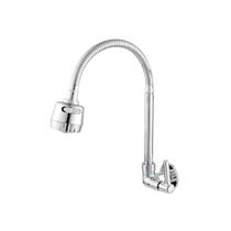 Torneira Gourmet Metal Inox Para Pia Cozinha Parede Luxo