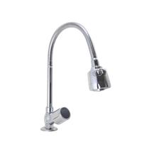 Torneira Gourmet Metal Inox Pia Cozinha Bancada Luxo C39