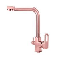 Torneira Gourmet Misturador Monocomando Com Saída Para água Quente-fria E Filtrada Rose De Bancada Belcca Tfmr-01 Torneira Gourmet Misturador Monocomando Com Saída Para água Quente-fria E Filtrada Rose De Bancada Belcca Tfmr-01