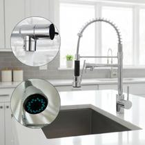 Torneira Gourmet Monocomando Cromada com Dupla Saída de Água para Cozinha Torneira Gourmet Monocomando Cromada com Dupla Saída de Água para Cozinha