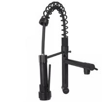 Torneira Gourmet Monocomando de Parede Preta com 50cm - PAR-002 - STILLUS HOME Torneira Gourmet Monocomando de Parede Preta com 50cm - PAR-002 - STILLUS HOME