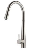 Torneira Gourmet Monocomando Extensivel 360 Cozinha Escovada