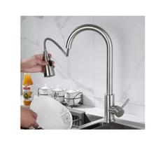 Torneira Gourmet Monocomando Pull Down 360 Cozinha Escovada Torneira Gourmet Monocomando Pull Down 360 Cozinha Escovada