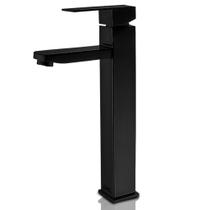 Torneira Gourmet Para Banheiro Quadrada Longa Cromado Snel