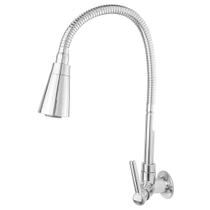 Torneira Gourmet Para Cozinha Parede Pia Dois Jatos Cone Cromado Cód. 6700 Torneira Gourmet Para Cozinha Parede Pia Dois Jatos Cone Cromado Cód. 6700