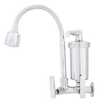 Torneira Gourmet Parede Cozinha Bica Alta Cromada Equation