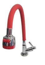 Torneira Gourmet Pia Bancada Colorida Vermelha Dois Jatos