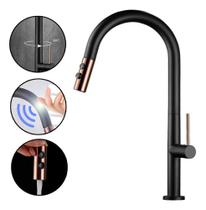 Torneira Gourmet Pia Cozinha Misturador Monocomando 360 Mesa Extensível Com Sensor Touch 8004p