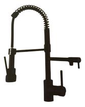 Torneira Gourmet Preta Controle Duplo 1/2 Bom2008 Bomvink