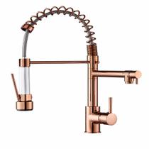 Torneira Gourmet Rose Gold 50cm Monocomando Bancada 2 Saídas Belcca TGM50CBZ Torneira Gourmet Rose Gold 50cm Monocomando Bancada 2 Saídas Belcca TGM50CBZ