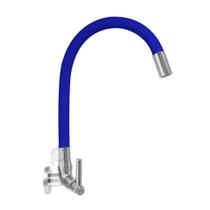 Torneira Gourmet Tubo Azul Flexível Blue Parede Exclusive CasaGrande Mundial - Um Novo Conceito. Torneira Gourmet Tubo Azul Flexível Blue Parede Exclusive CasaGrande Mundial - Um Novo Conceito.