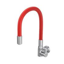 Torneira Hydramotion Parede 1/4 Volta Vermelha - 1168METVMHMN