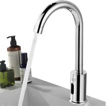 Torneira Infravermelha com Sensor de Movimento Lavagem Antibacteriana Sem Toque Para Banheiro de Luxo Hotel Restaurante Modelo Bivolt Bico Aerador