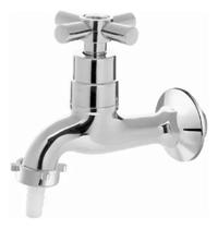 Torneira Jardim 1/2" Abs Cromada - Brazhu Torneira Jardim 1/2" Abs Cromada - Brazhu