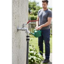 Torneira Jardim 1/2x3/4 Esfera Metal Cromado Durável