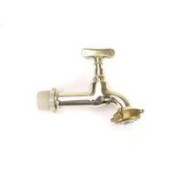 Torneira Jardim 3/4" Parede Amarelo Longa 1130 Real Torneira Jardim 3/4" Parede Amarelo Longa 1130 Real