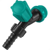 Torneira Jardim Abs Tramontina 1128 - 1/2'' E 3/4'' Preta