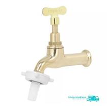 Torneira Jardim Longa Amarela 1/2 X 3/4 Império - império ind Torneira Jardim Longa Amarela 1/2 X 3/4 Império - império ind