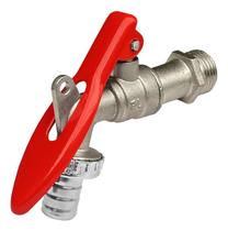 Torneira Jardim Tanque Esfera Cadeado C/ Bico Metal