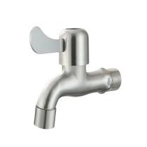 Torneira Jardim Tanque Parede 1/4 Volta Metal Aço Escovado