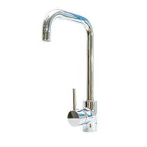 Torneira JOCENTER De mesa Bancada Zinco Prateada Água Fria