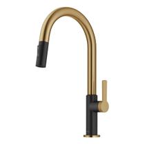 Torneira Kraus KPF-2820BBMB em latão escovado preto fosco Torneira Kraus KPF-2820BBMB em latão escovado preto fosco