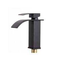 Torneira Lavabo Banheiro Monocomando Cascata Black Luxo Baixa Romma Torneira Lavabo Banheiro Monocomando Cascata Black Luxo Baixa Romma